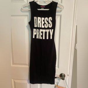 Dress Pretty, Play Dirty cut-out back Dress